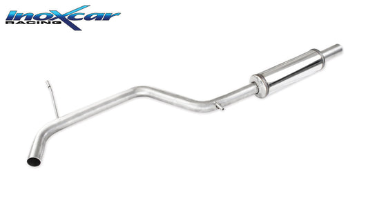 InoXcar TCSA3.1.07 AUDI A3 (Type GY) Central Pipe With Silencer (With 1 Silencer) 1 | ML Performance UK Car Parts