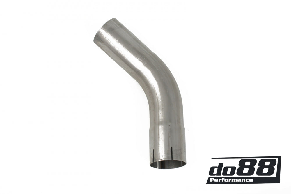 DO88 U028945 Exhaust pipe steel 45 degree 3,5'' (89mm)