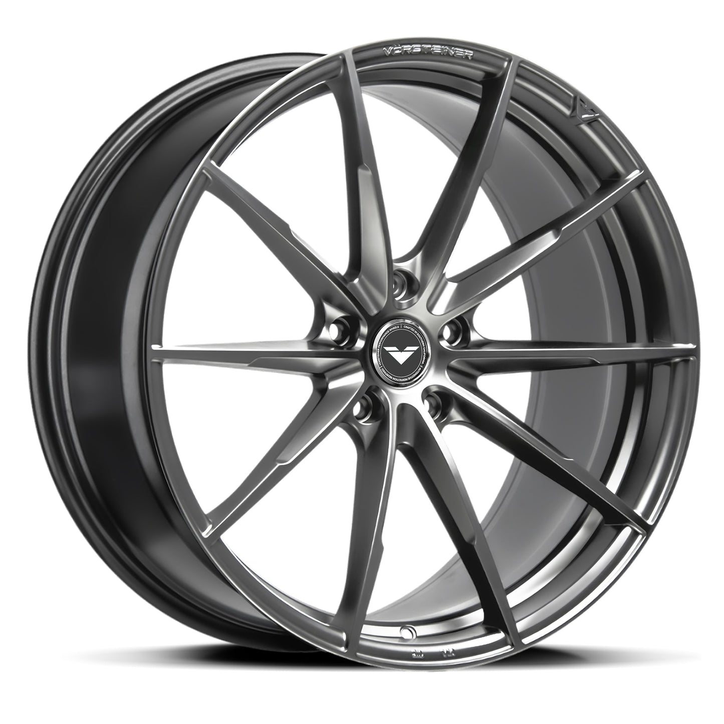 Vorsteiner 109.22105.5112.10C.66.CG 22X10.5 5X112 Carbon Graphite Flow Forged Wheel
