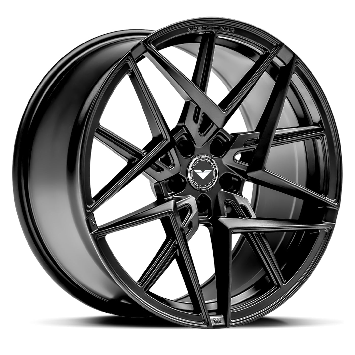 Vorsteiner 113.19095.5114.35C.64.MB 19X9.5 5X114 Mystic Black Flow Forged Wheel