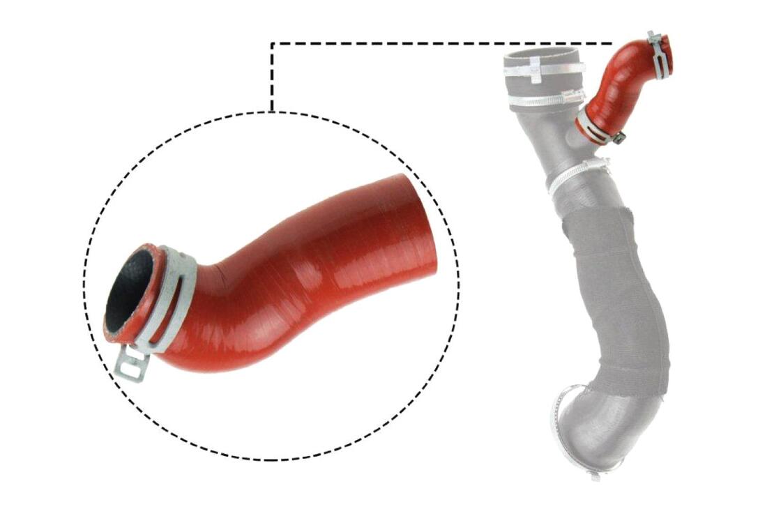 VAICO V251032 Charge Air Hose | ML Performance Car Parts