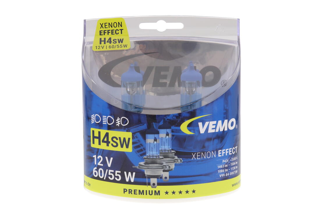 VEMO V99-84-0007SW Bulb, Headlight