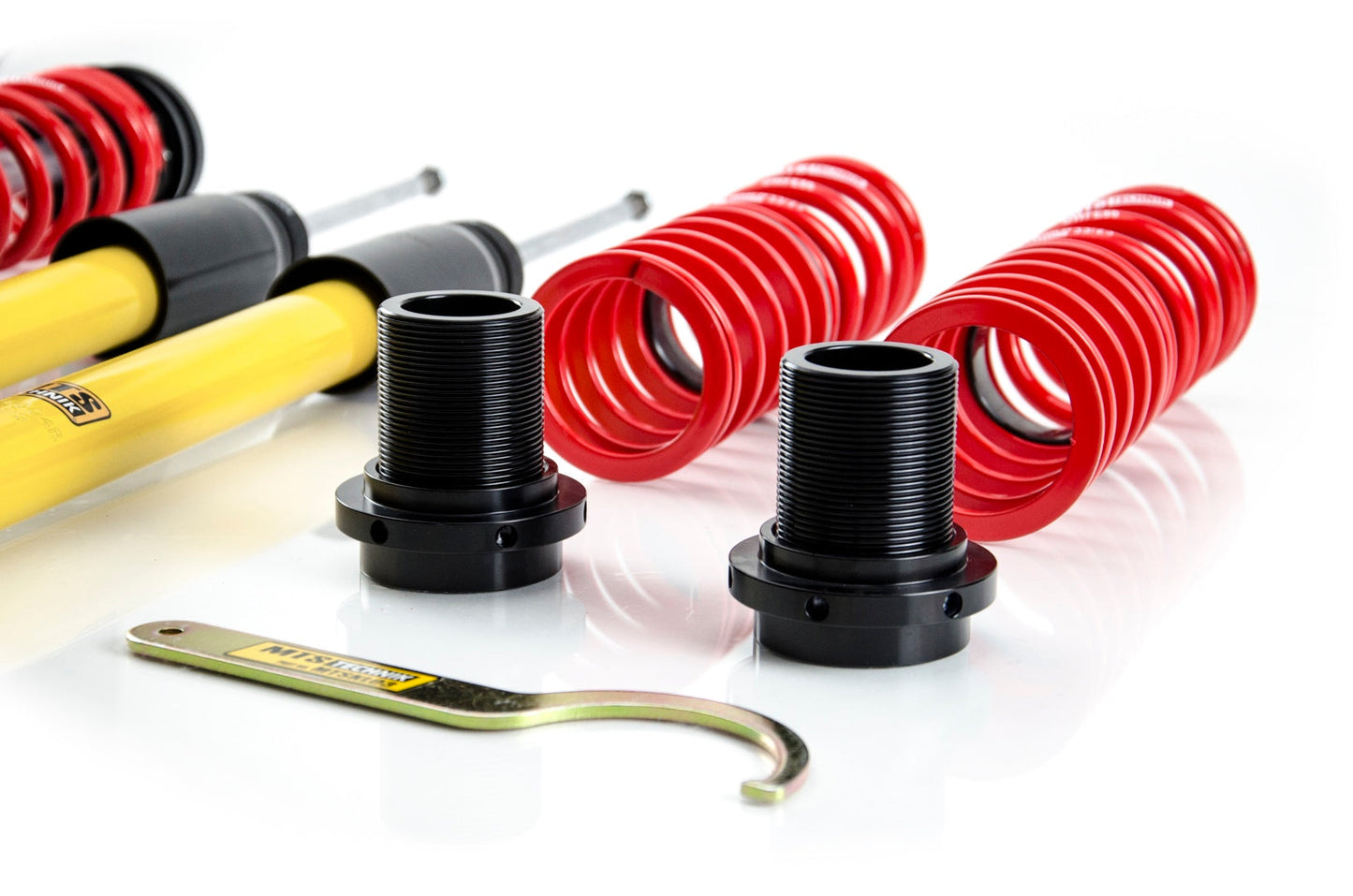 MTS Technik XMTSGWVW87-S STANCE COILOVER KIT W/ CAMBER ADJUST TOP MOUNTS (INOX) FOR AUDI TT (8N)