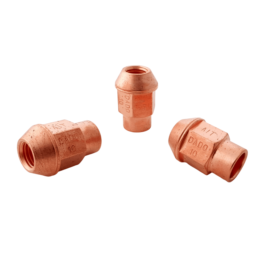 A.I.TECH AIT-DADO-10 STEEL COPPERED NUT 12X1,5 FOR BMW MINI 2006+ / OPEL