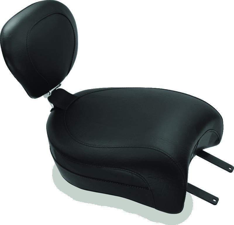Mustang Motorcycle Mustang 97-07 Harley Electra Glide, Rd Glide Super Touring 1PC Seat - Black