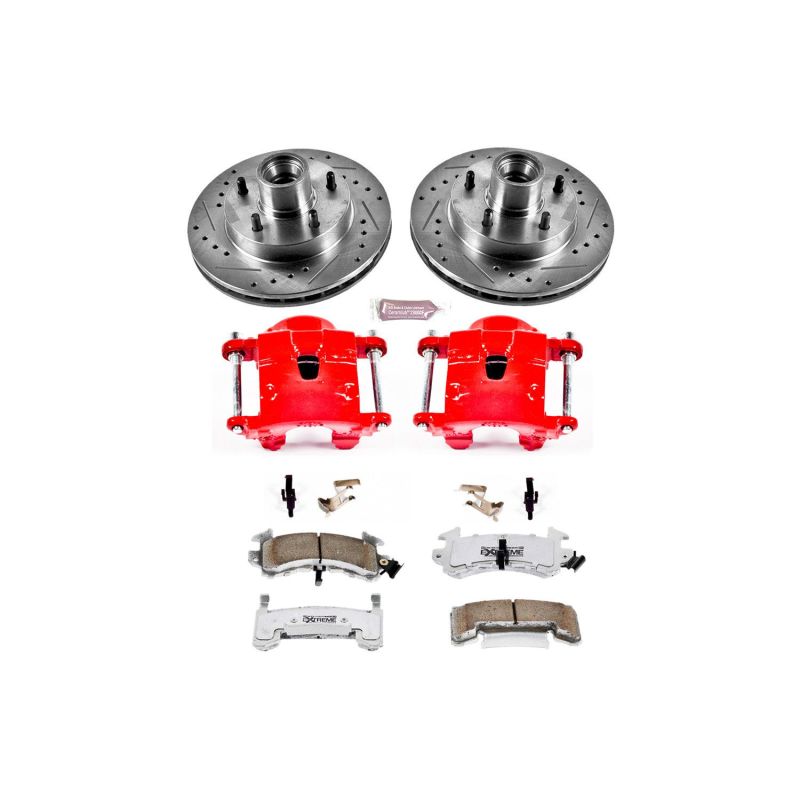 PowerStop Power Stop 79-81 Buick Century Front Z26 Street Warrior Brake Kit w/Calipers