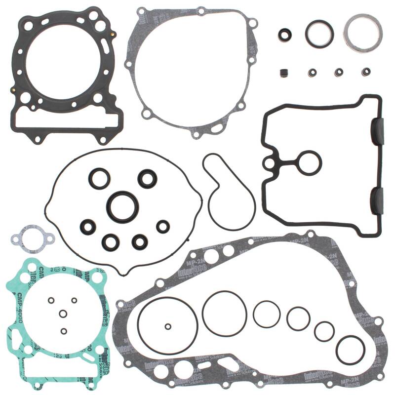 Vertex Pistons Vertex Gaskets 2003 Kawasaki KLX400R Complete Gasket Kit w/ Oil Seals
