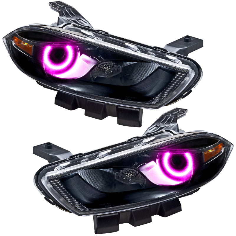 ORACLE Lighting Oracle Dodge Dart 13-16 Halo Kit - ColorSHIFT w/ Simple Controller