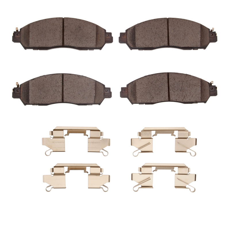 DFC 18-25 Nissan Leaf Front 4000 HybriDynamic Brake Pads and Hardware Kit