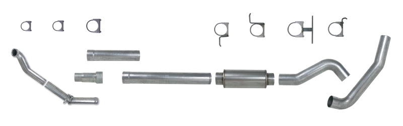 Diamond Eye Performance Diamond Eye KIT 5in Turbo Back SGL AL: 94-97 FORD 7.3L F250/F350 PWRSTROKE NFS W/ CARB EQUIV STDS