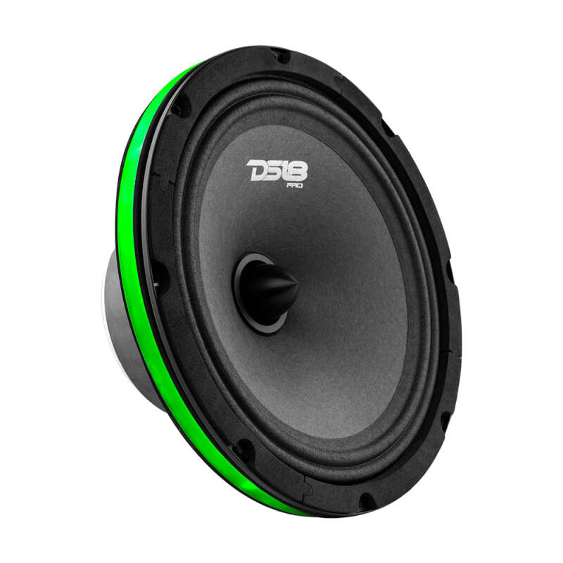 DS18 8in Speaker And Subwoofer Ring w/ RGB LED Lights