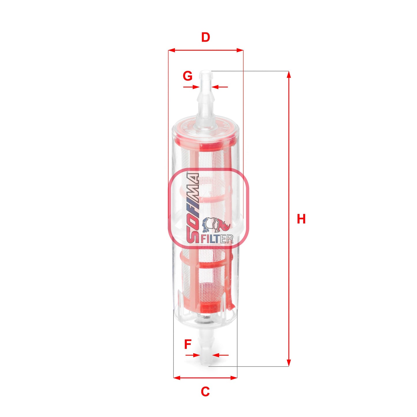SOFIMA S1015B Fuel Filter