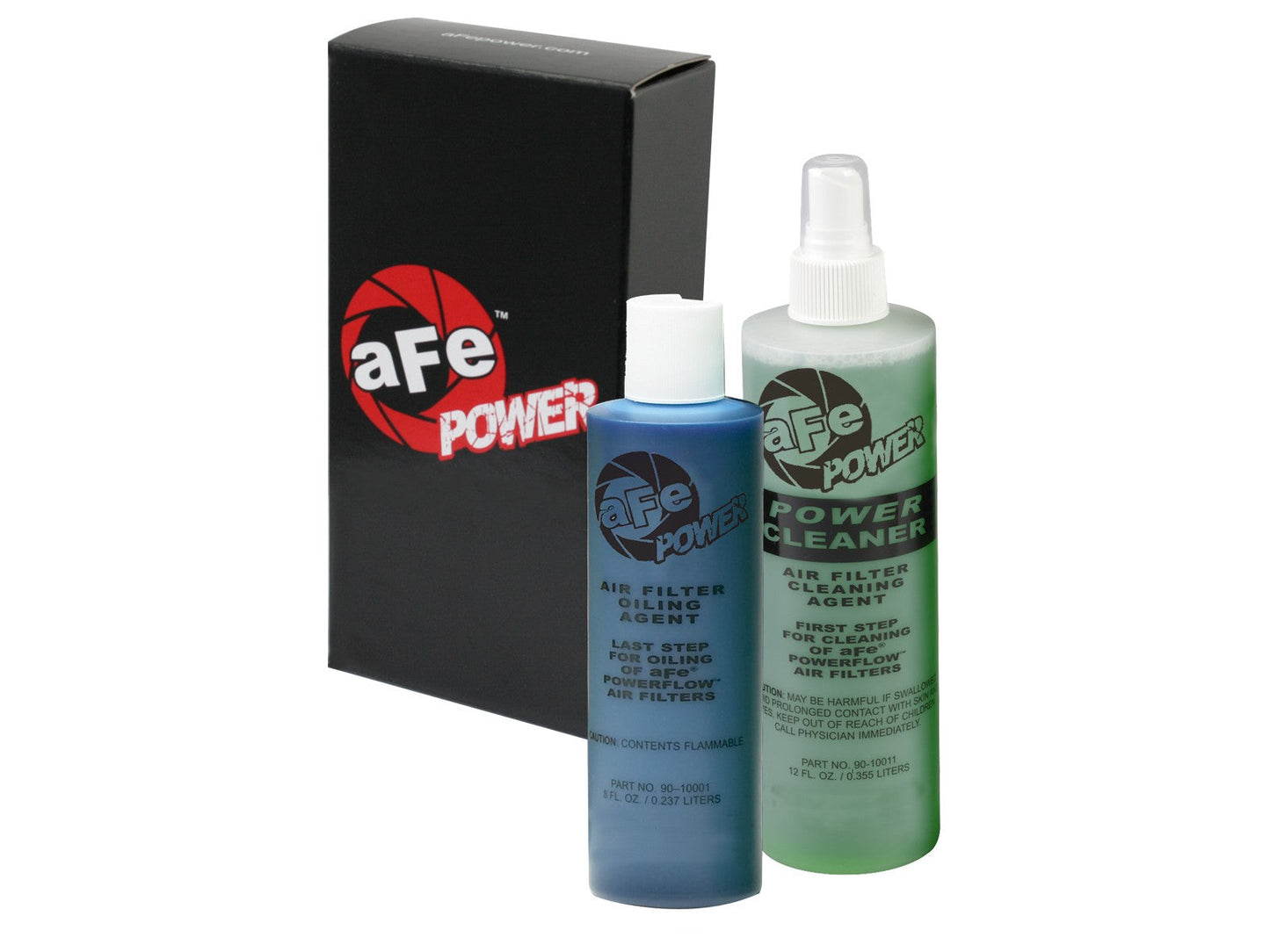 aFe Air Filter Restore Kit (8 oz Blue Oil & 12 oz Power Cleaner)