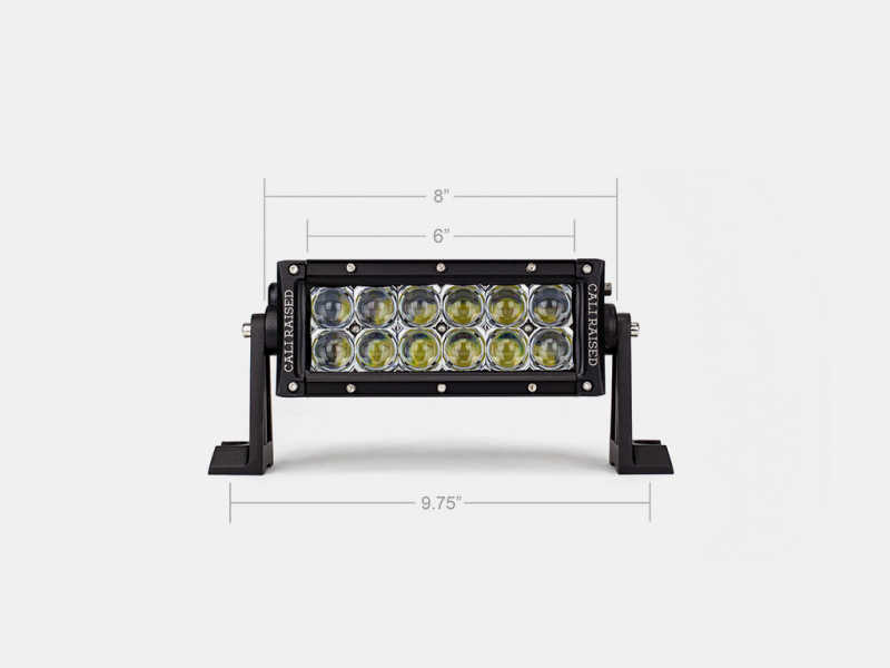 Cali Raised LED Cali Raised 8 Dual Row 5D Optic Osram Led Bar
