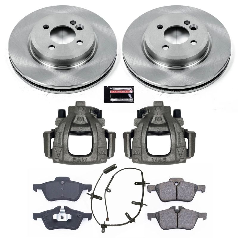 PowerStop Power Stop 02-06 Mini Cooper Front Autospecialty Brake Kit w/Calipers