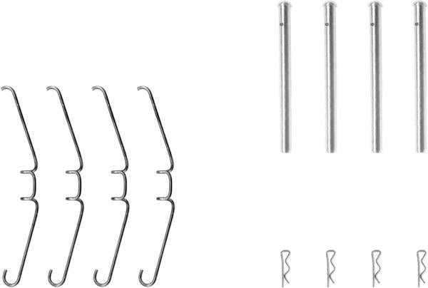 TEXTAR 82051200 Brake Pad Fitting Kit