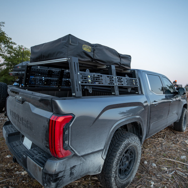 Cali Raised LED Cali Raised 2022+ Toyota Tundra Overland Bed Rack - Low Profile Rack