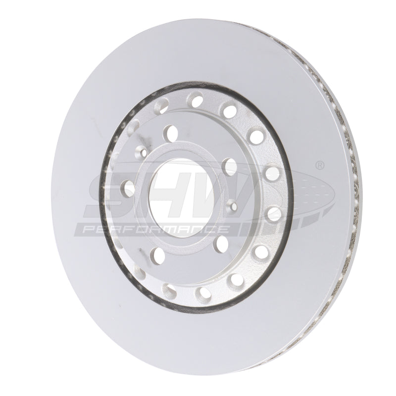 SHW Performance SHW 04-10 Audi A8 Quattro 4.2L Rear Smooth Monobloc Brake Rotor (4E0615601K)