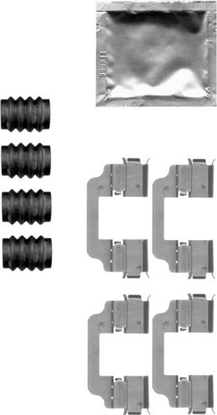 TEXTAR 82518900 Brake Pad Fitting Kit