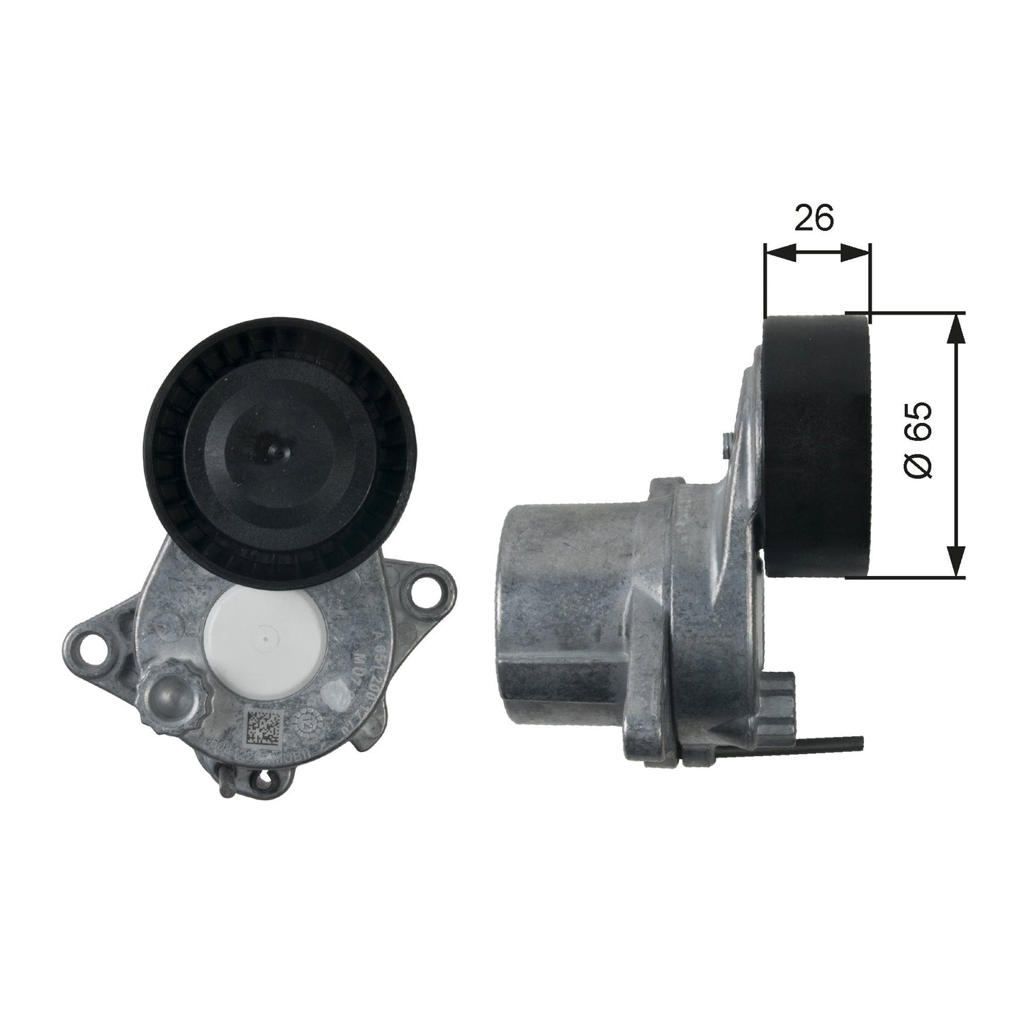 GATES GATT39197 V-Ribbed Belt Tensioner Lever