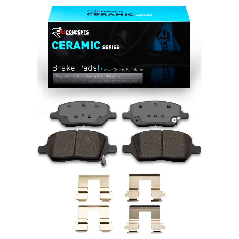 R1 Concepts R1 05-15 Buick TERRAZA Rear Ceramic Pads & Hardware Kit