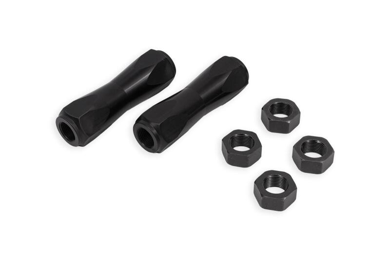 BMR Suspension BMR 64-70 A-Body / 78-87 G-Body Tie Rod Sleeves 5/8in Thread - Black Anodized