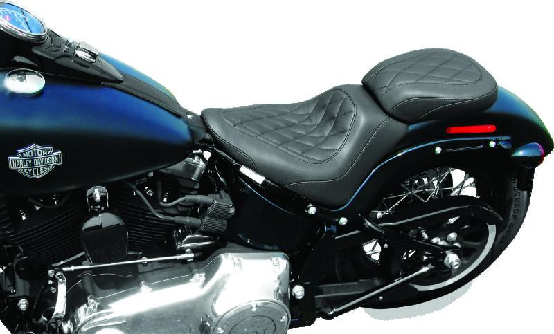 Mustang Motorcycle Mustang 13-17 Harley Breakout Fender Bib - Black