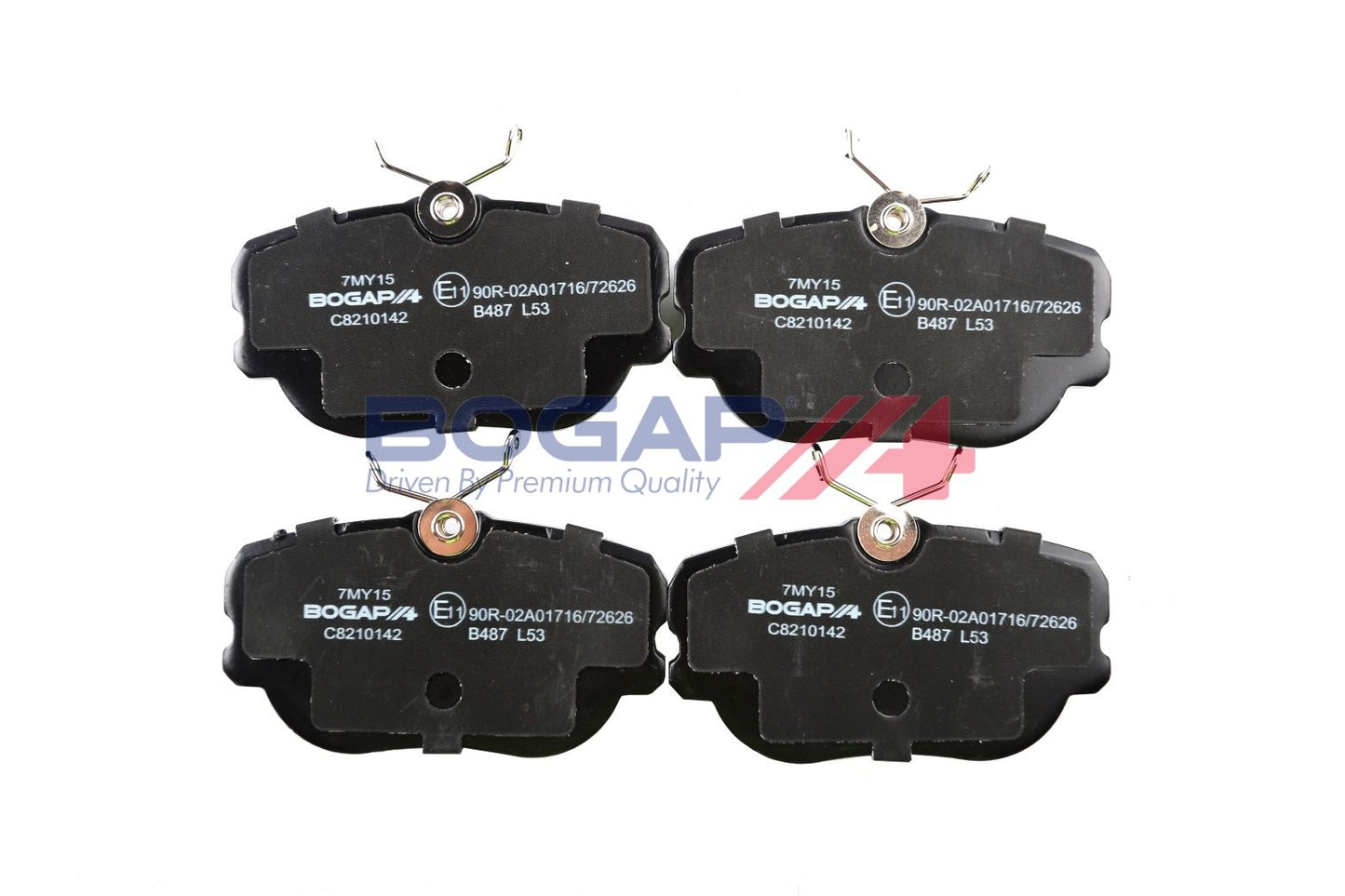 BOGAP C8210142 Brake Pad Set, Disc Brake | ML Performance Car Parts