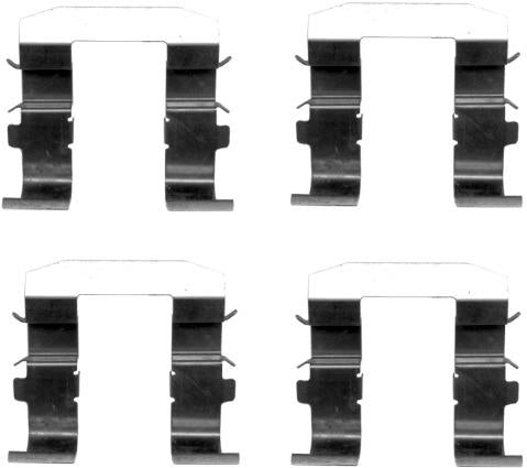 TEXTAR 82511000 Brake Pad Fitting Kit