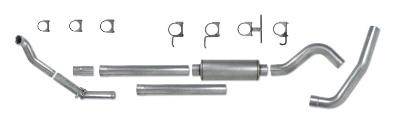Diamond Eye Performance Diamond Eye KIT 4in Turbo Back Single AL: 94-97 FORD 7.3L F250/F350 PWRSTROKE NFS W/ CARB EQUIV STDS