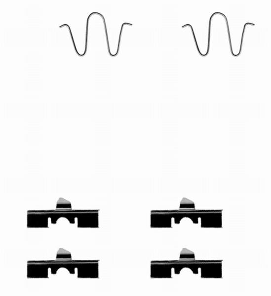 TEXTAR 82051600 Brake Pad Fitting Kit