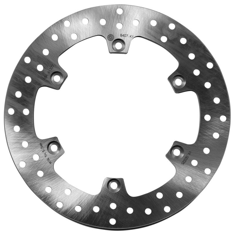 Brembo Powersports Brembo 17-21 Moto-Guzzi Audace Carbon 1400cc 282x6mm Brake Disc - Rear Fixed