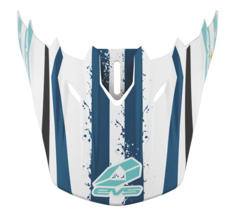 EVS T5 Grappler Helmet Visor - Matte White