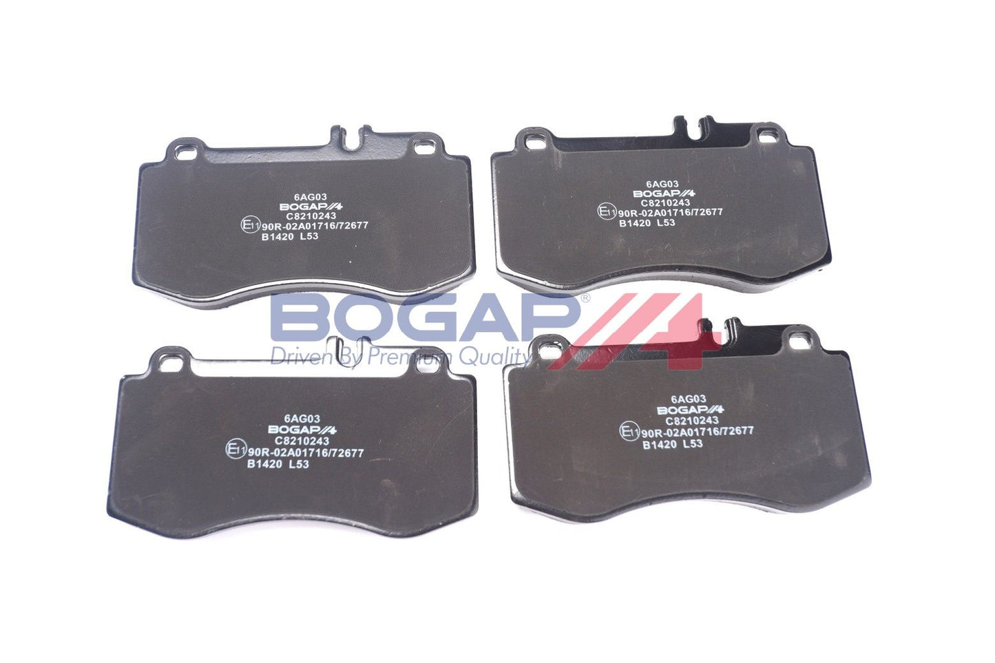 BOGAP C8210243 Brake Pad Set, Disc Brake | ML Performance Car Parts