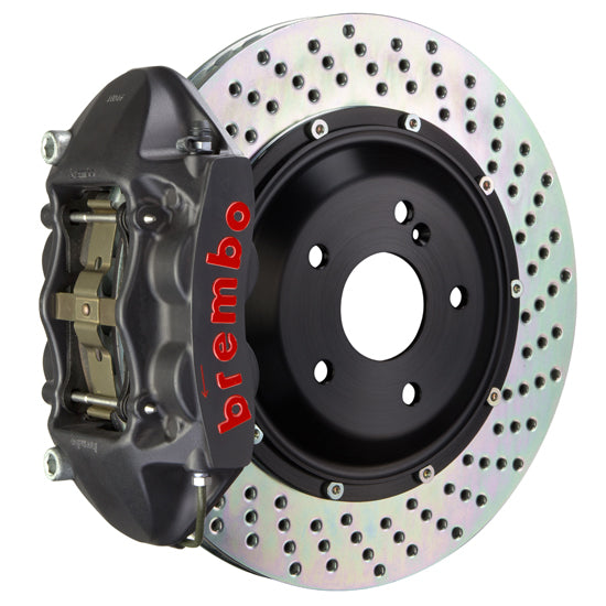 Brembo 2P-.8002A (R) 4-Piston Cast Monobloc Calipers 345x28mm (13.6'') 2-Piece Discs Brake Disc