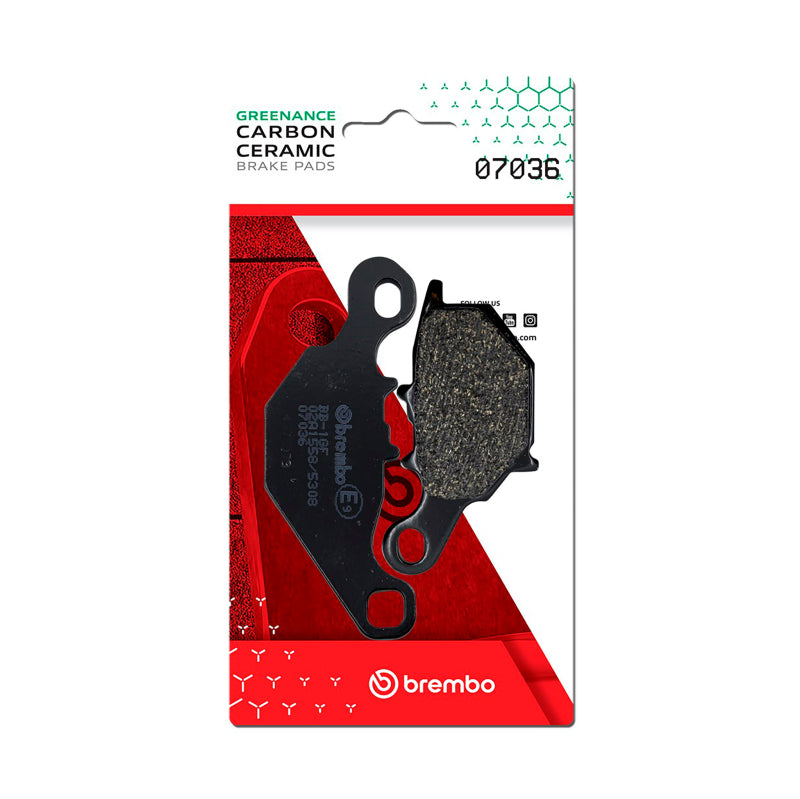 Brembo Powersports Brembo Suzuki Dr-Z/Suzuki Tr/Suzuki Uc/Suzuki Rm/Suzuki Epicuro Carbon Ceramic Brake Pad - Front