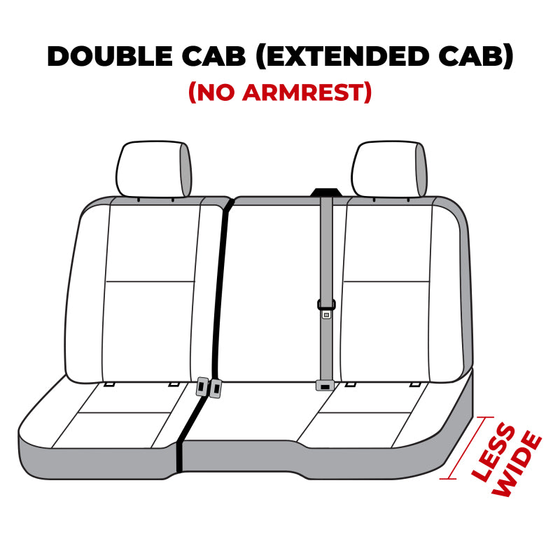 Covercraft 14-18 Chevrolet Silverado Polycotton SeatSaver Custom Second Row Seat Covers - Taupe