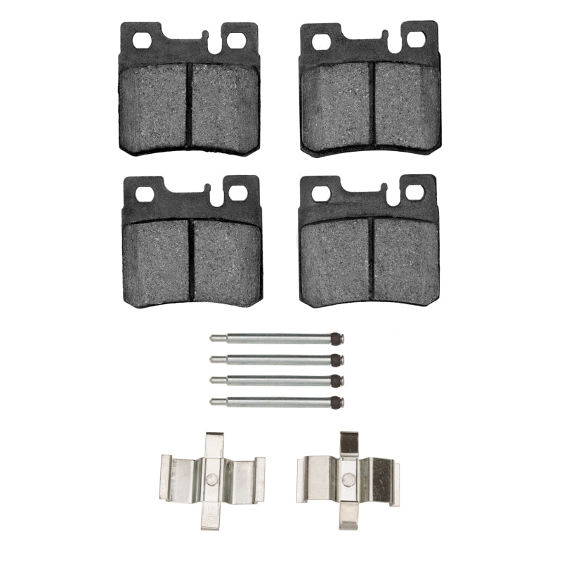 R1 Concepts R1 92-95 Mercedes-Benz E420 Rear Semi Met Pads & Hardware Kit