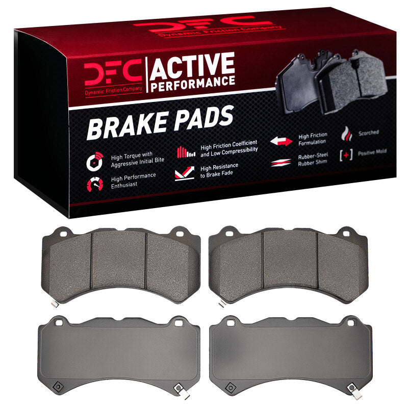 DFC 09-25 Cadillac CTS Front Active Performance Pads - Low Metallic