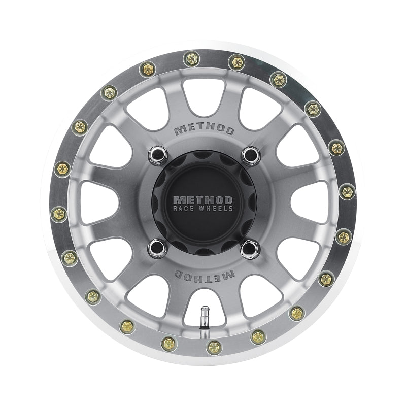 Method Wheels Method MR401 UTV Beadlock 15x7 / 4+3/13mm Offset / 4x156 / 132mm CB Machined - Raw Wheel
