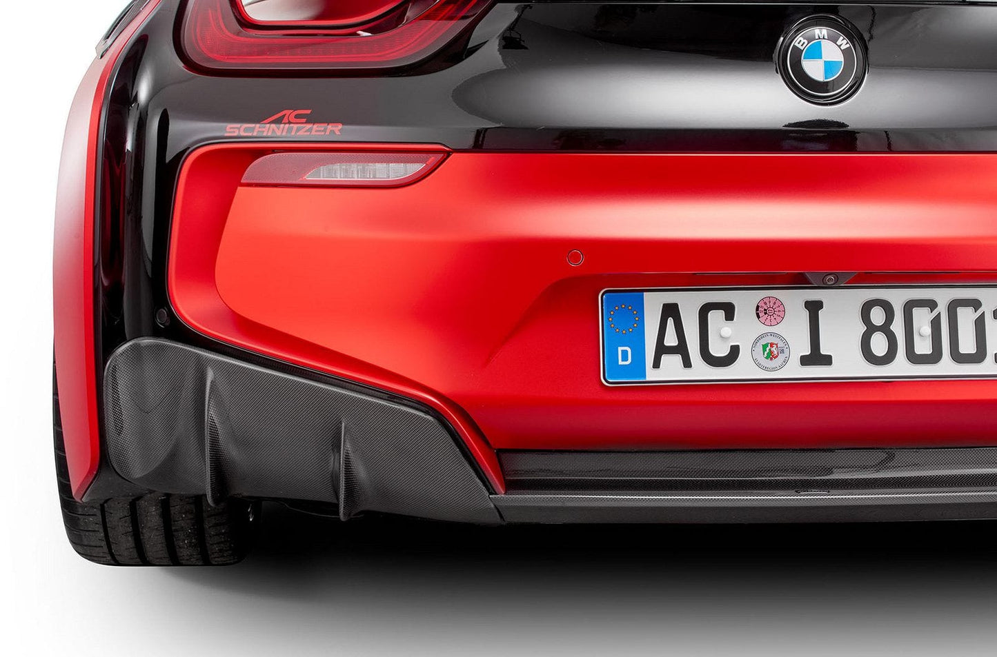 AC Schnitzer BMW I12 I15 i8 Carbon Fibre Rear Diffuser