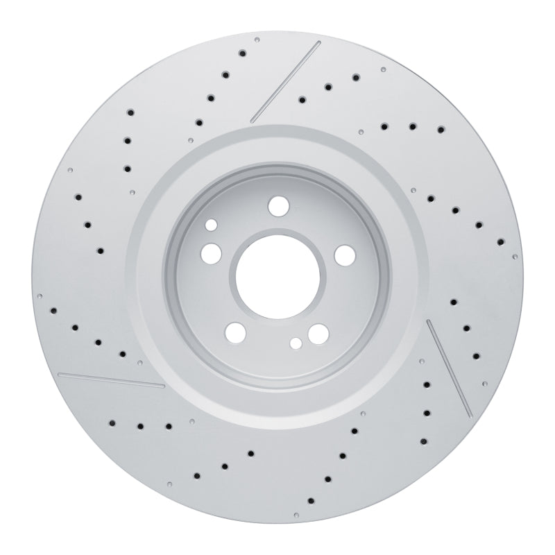 DFC 21-25 Mercedes-Benz GLS63 AMG Rear Drilled GeoSPEC Coated Rotor and Slotted