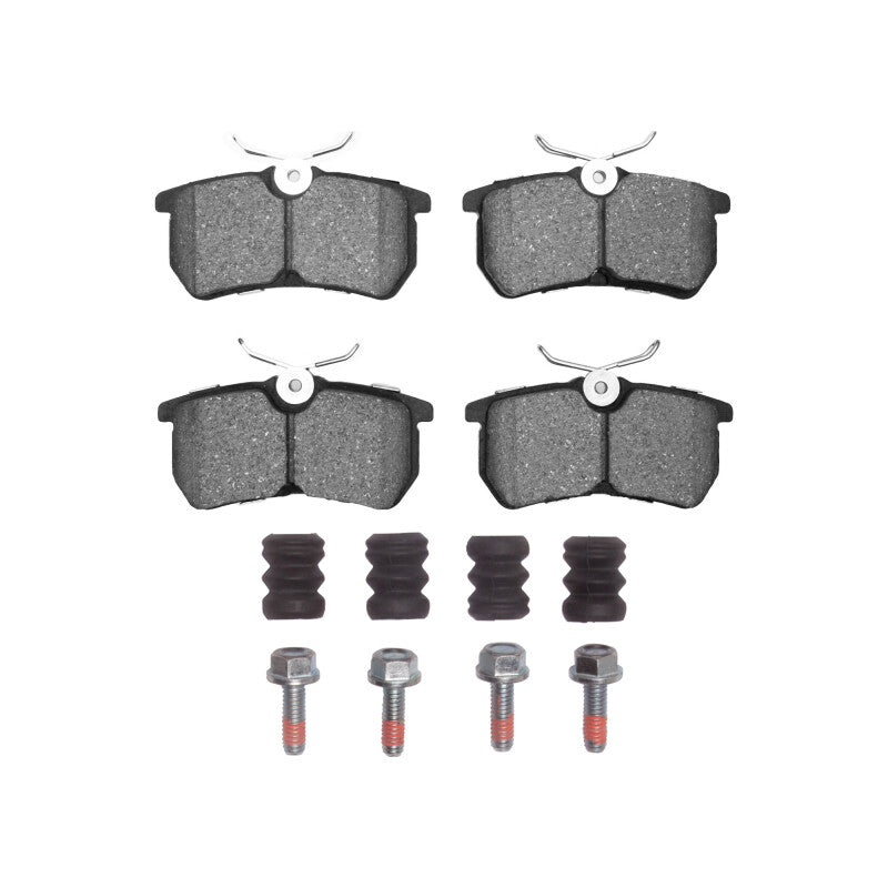 R1 Concepts R1 01-19 Ford Fiesta (USA/Canada) Rear Semi Met Pads & Hardware Kit