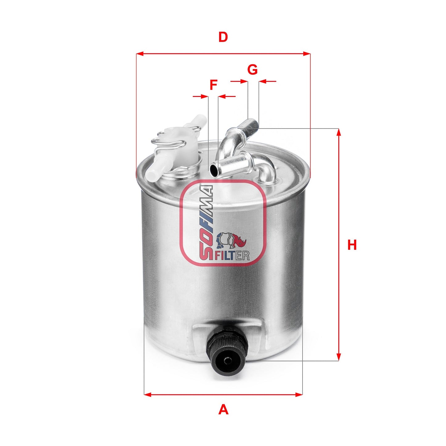 SOFIMA S5392GC Fuel Filter