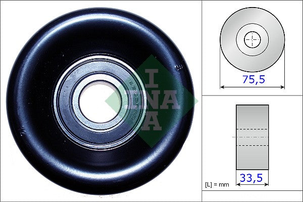 INA 531082710 V-Ribbed Belt Tensioner Pulley