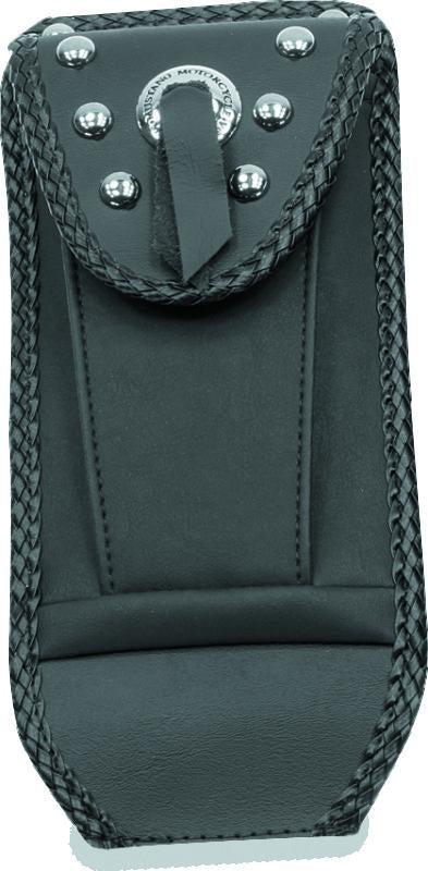 Mustang Motorcycle Mustang 06-17 Harley Softail Wide Tire(200mm)Wide Tripper Solo Seat w/DBR Diamond Stitch - Black