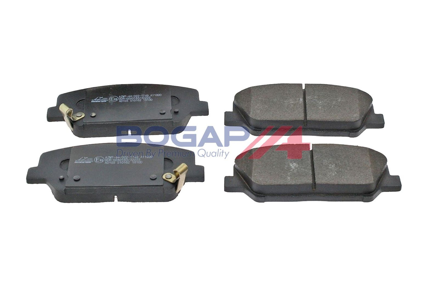 BOGAP Y8210238 Brake Pad Set, Disc Brake | ML Performance Car Parts
