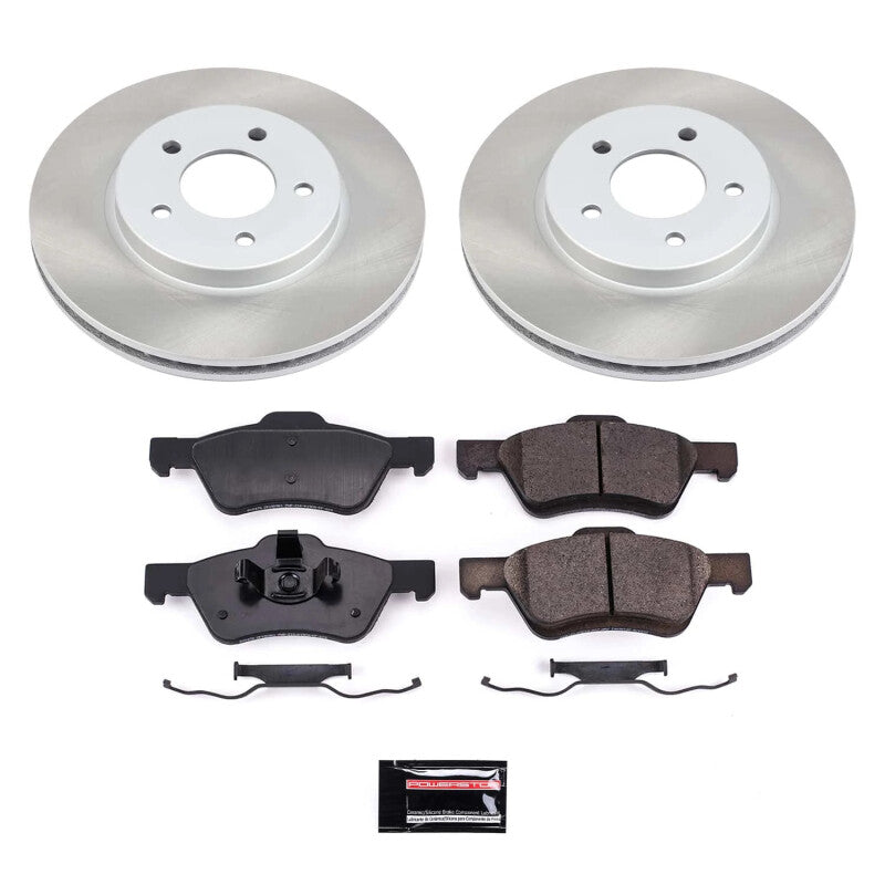 PowerStop Power Stop 08-10 Mercury Mariner Front Semi-Coated Rotor Kit
