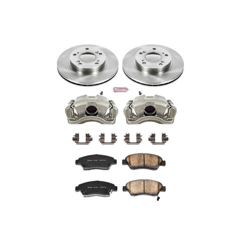PowerStop Power Stop 02-06 Acura RSX Front Autospecialty Brake Kit w/Calipers