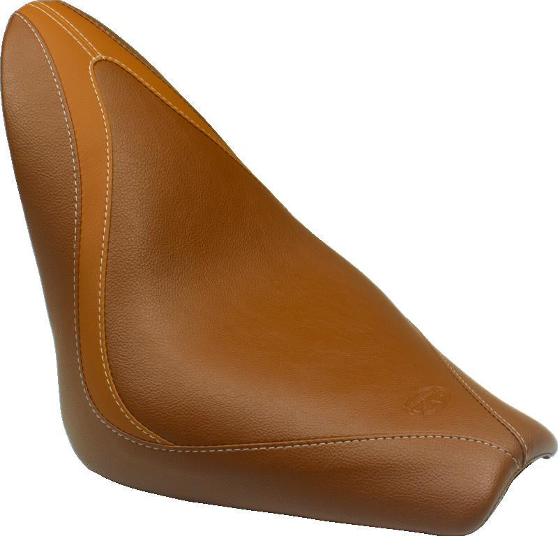 Mustang Motorcycle Mustang 15-21 Indian Scout Runaround Solo Seat - Brown